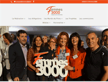 Tablet Screenshot of femmes3000.fr